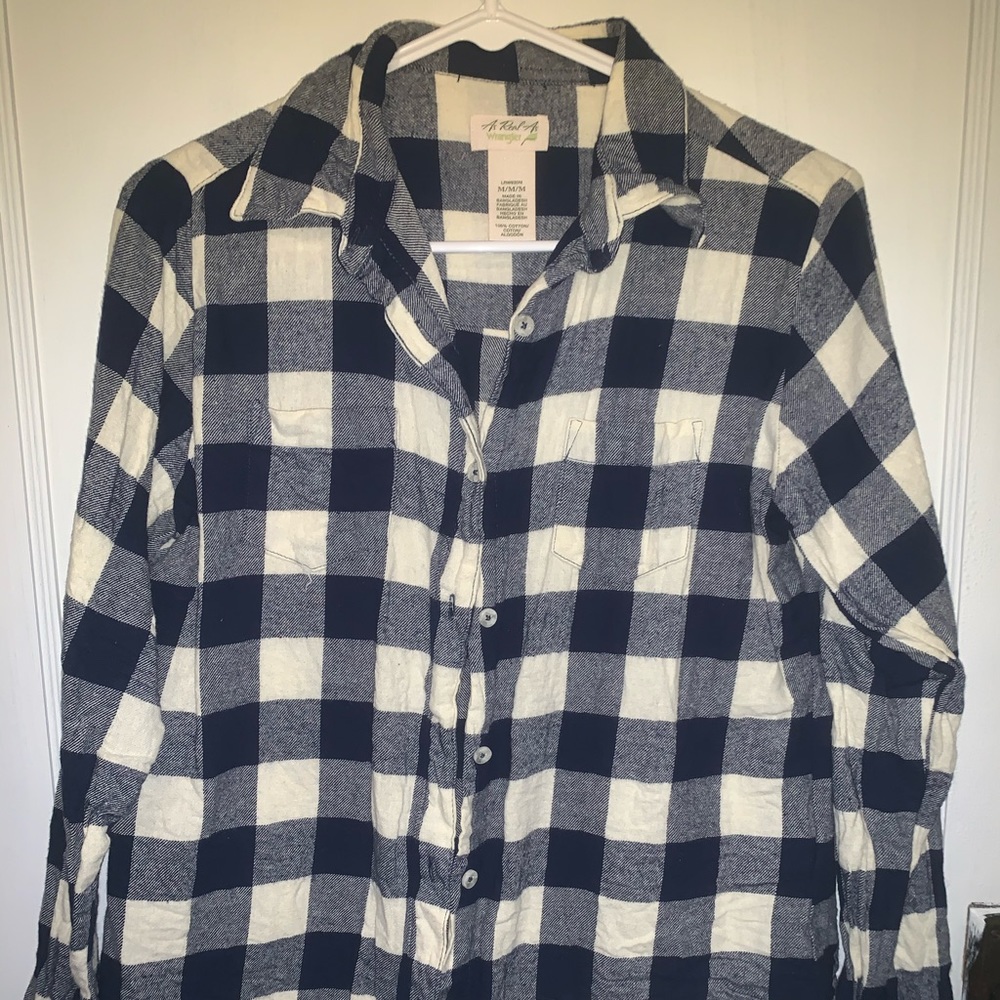 Cropped flannel